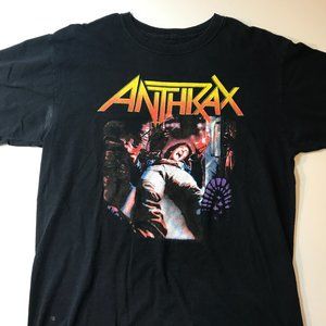 Anthrax Spreading the Disease Black T-Shirt